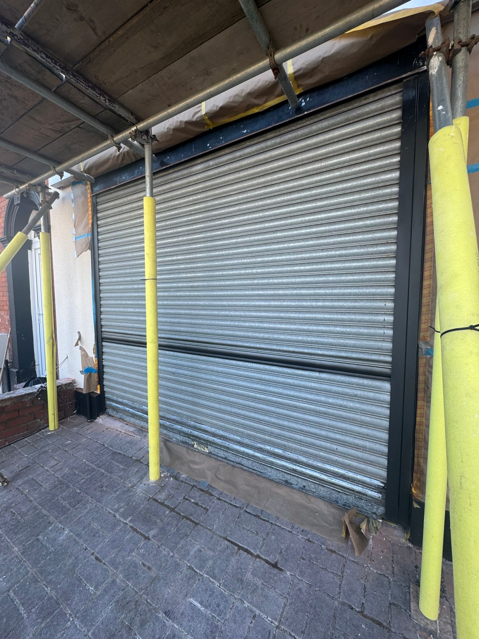 Before - commercial spray finishing
