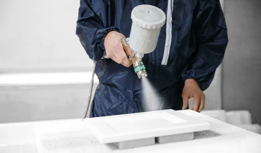Professional spray finishing